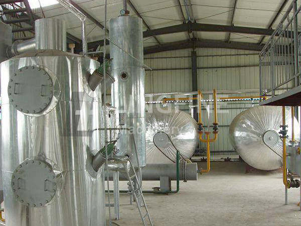 Cooking oil chemical refining machine