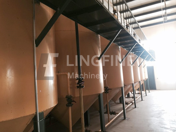 Crude Cotton Seed Oil Refinery Machine