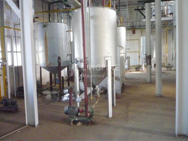 Crude corn germ oil refining machine