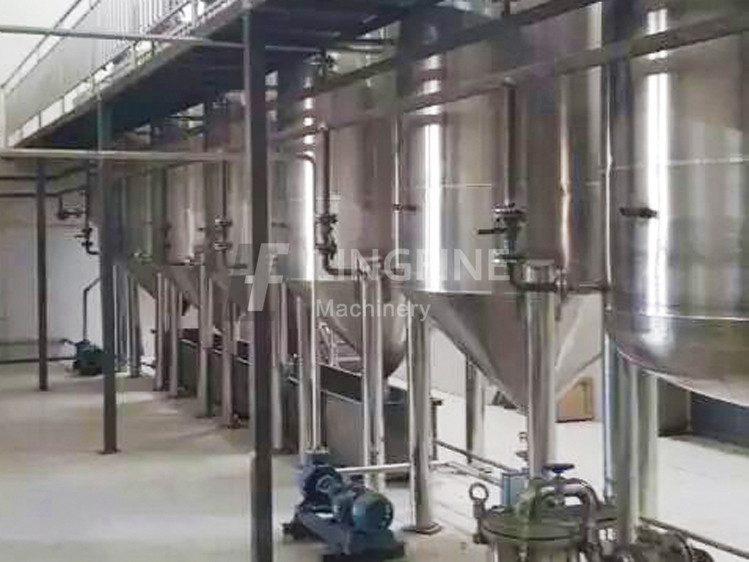 Malawi 30TPD vegetable oil refining and dewaxing plant